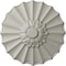 Ekena Millwork Shakuras Ceiling Medallion (Fits Canopies up to 1 3/8"), Hand-Painted Pot of Cream, 9"OD x 1 3/8"P CM09SHPCF - alternate 1